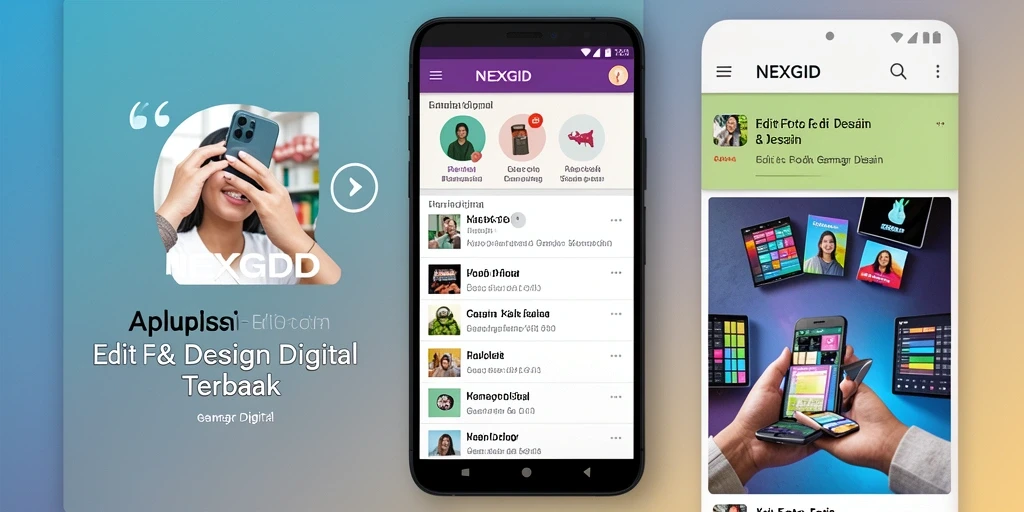 Antarmuka aplikasi NEXGID yang intuitif dan fungsional untuk pengeditan gambar.