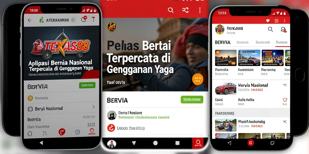 Tampilan antarmuka TEXAS88 yang user-friendly dan informatif.