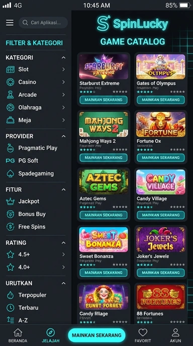 spinlucky - Pusat Akses Aplikasi Populer di Indonesia
