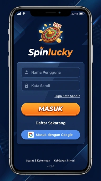 Cara Masuk Akun Spinlucky untuk Pengguna Android